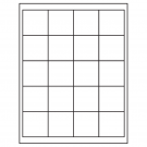 2" x 2"  Sheet Label