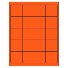 2" x 2"  Sheet Label