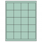 2" x 2"  Sheet Label