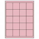 2" x 2"  Sheet Label