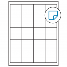 2" x 2"  Sheet Label