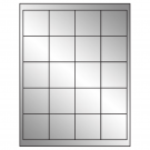 2" x 2"  Sheet Label