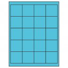 2" x 2"  Sheet Label