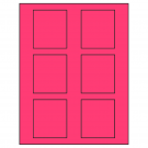 2.625" x 3"  Sheet Label