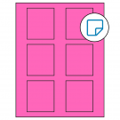 2.625" x 3"  Sheet Label