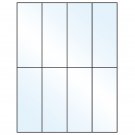 2.125" x 5.5"  Sheet Label