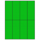 2.125" x 5.5"  Sheet Label