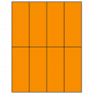 2.125" x 5.5"  Sheet Label