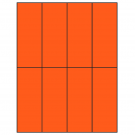 2.125" x 5.5"  Sheet Label