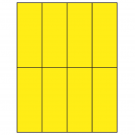 2.125" x 5.5"  Sheet Label