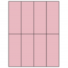 2.125" x 5.5"  Sheet Label