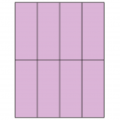 2.125" x 5.5"  Sheet Label