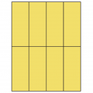 2.125" x 5.5"  Sheet Label
