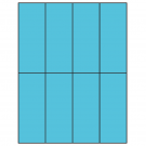 2.125" x 5.5"  Sheet Label