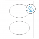 6" x 4"  Sheet Label