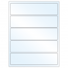 8" x 2"  Sheet Label