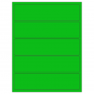 8" x 2"  Sheet Label