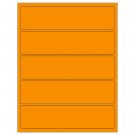 8" x 2"  Sheet Label