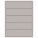 8" x 2"  Sheet Label