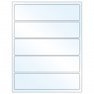 8" x 2"  Sheet Label