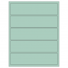 8" x 2"  Sheet Label