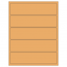 8" x 2"  Sheet Label