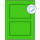 5" x 3.50785"  Sheet Label