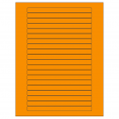 6.25" x 0.5"  Sheet Label