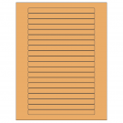 6.25" x 0.5"  Sheet Label