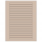 6.25" x 0.5"  Sheet Label