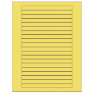 6.25" x 0.5"  Sheet Label