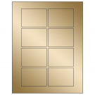 3.0625" x 2.1875"  Sheet Label