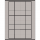 1.59375" x 1.3"  Sheet Label