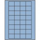 1.59375" x 1.3"  Sheet Label