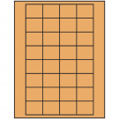 1.59375" x 1.3"  Sheet Label