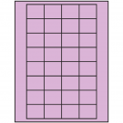 1.59375" x 1.3"  Sheet Label