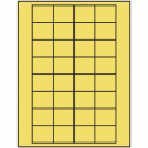 1.59375" x 1.3"  Sheet Label