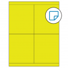 4.25" x 5"  Sheet Label