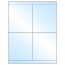 4.25" x 5"  Sheet Label