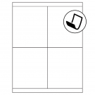 4.25" x 5"  Sheet Label