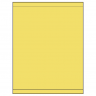 4.25" x 5"  Sheet Label