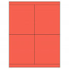 4.25" x 5"  Sheet Label