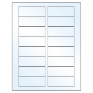 3.375" x 1.25"  Sheet Label