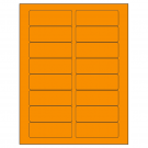 3.375" x 1.25"  Sheet Label