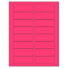 3.375" x 1.25"  Sheet Label