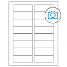 3.375" x 1.25"  Sheet Label