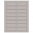 3.375" x 1.25"  Sheet Label