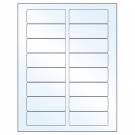 3.375" x 1.25"  Sheet Label