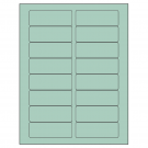 3.375" x 1.25"  Sheet Label