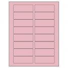 3.375" x 1.25"  Sheet Label